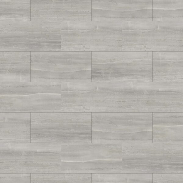 Fuzion Luxury Vinyl Tile (Looselay) SmartDrop Elite Tile Chalk 18" x 3/16" x 36" |5 mm Thickness