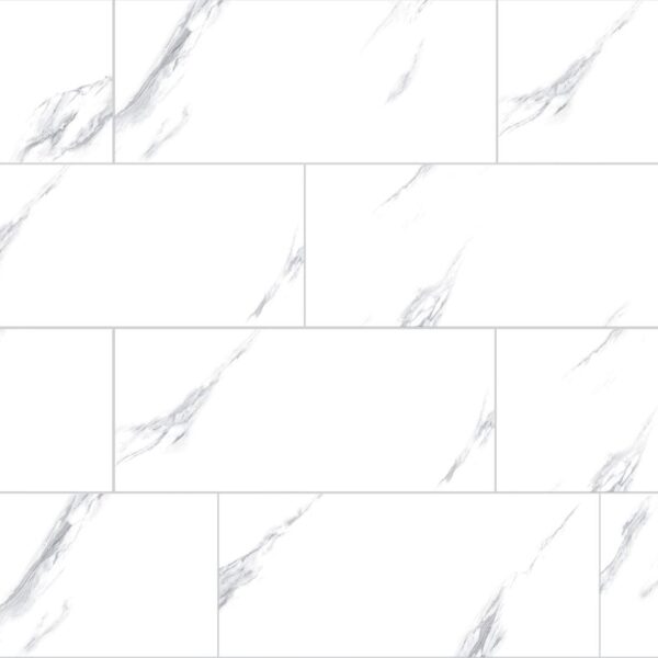 Fuzion Vinyl Tiles Dynamix XL Tile Moon Glow Click Lock 12" x 24"|8.3mm Thickness