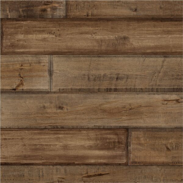 Fuzion Waterproof Laminate Flooring Waterfront Waverly Maple 6-1/2" x 72-1/4" x 1/2" |12mm Thickness