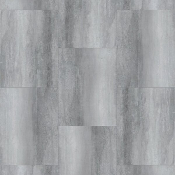 Next Floor Luxury Vinyl Tile Patina Silver Stria 18" x 24" x 1/8" |3 mm Thickness
