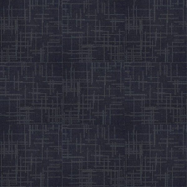 Next Floor Poly Carpet Tile Foundation Steel Blue 19-11/16" x 19-11/16" |2.1 mm Thickness