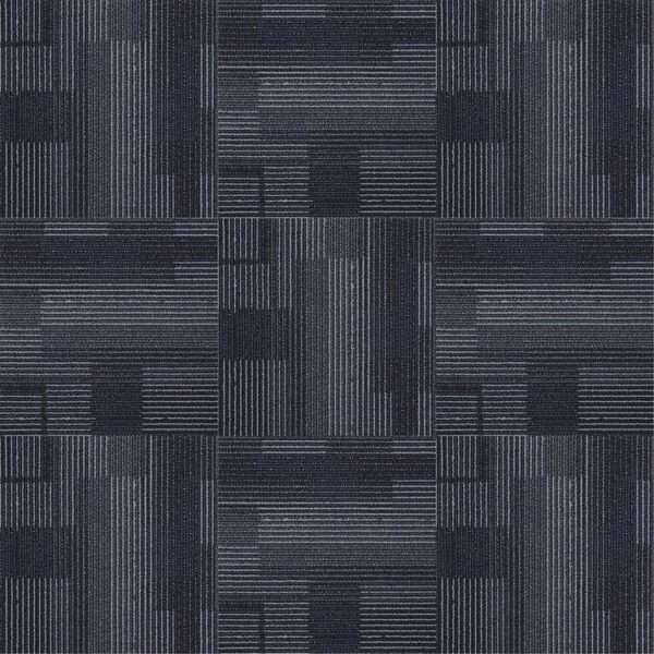 Next Floor Poly Carpet Tile Inspiration Night Mission 19-11/16" x 19-11/16" |2.1 mm Thickness