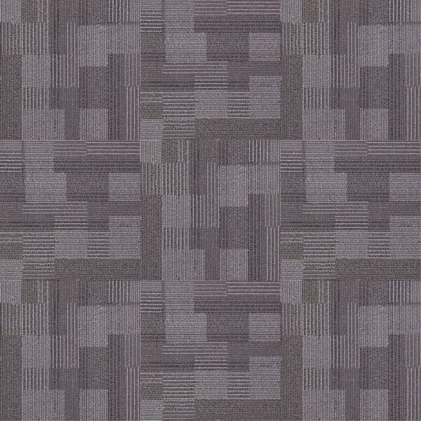 Next Floor Poly Carpet Tile Inspiration Alloy 19-11/16" x 19-11/16" |2.1 mm Thickness