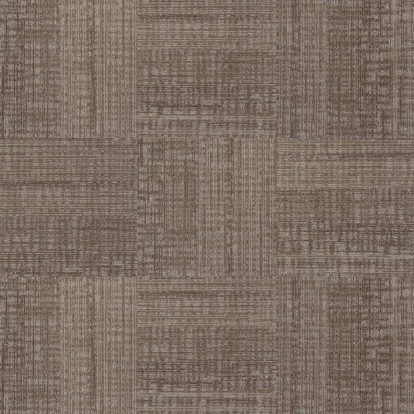 Next Floor Nylon Carpet Tile Invincible Alpaca 19-11/16" x 19-11/16" |2.1 mm Thickness