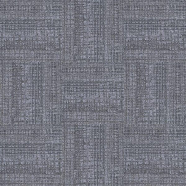 Next Floor Nylon Carpet Tile Invincible Alloy 19-11/16" x 19-11/16" |2.1 mm Thickness
