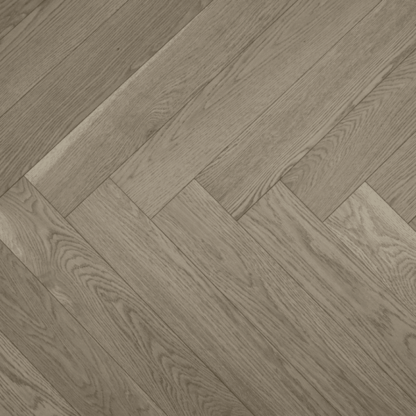 Vidar Hardwood Plank American Oak Herringbone Character Collection Toffee Crunch 5" x 3/4" x 30" |18 mm Thickness