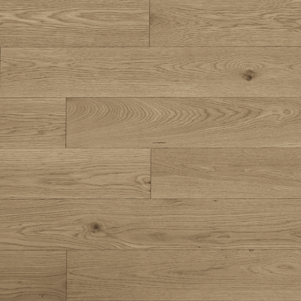 Vidar Hardwood Plank American White Oak Click Character Collection Macaroon 5" x 1/2" x RL (15-3/4" - 82-1/2")
