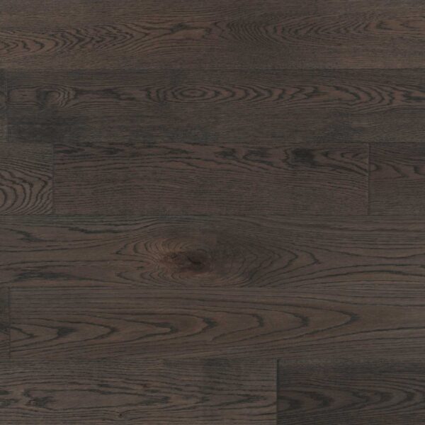 Vidar Hardwood Plank American White Oak Click Character Collection Coffee  5" x 1/2" x RL (15-3/4" - 82-1/2")