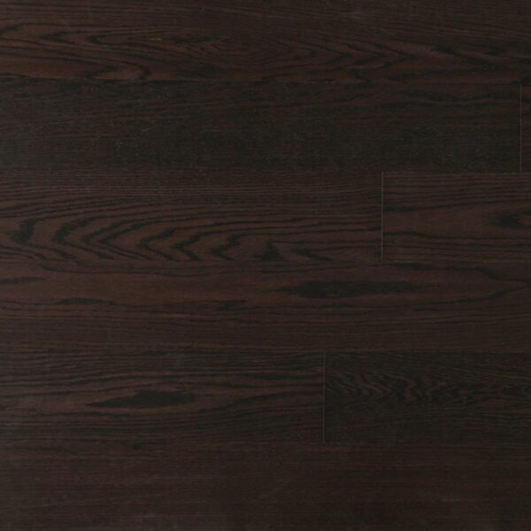 Vidar Hardwood Plank American Oak 6 Character Collection Black Brown 6" x 3/4" x RL(15-3/4"- 82-1/2") |18 mm Thickness