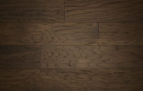 NAF-Floors@Work NAF Engineered Hardwood Handscrapded T&G Hickory Grey Stone 6-1/2" x 3/4" x RL(up to 70.86") |18 mm Thickness
