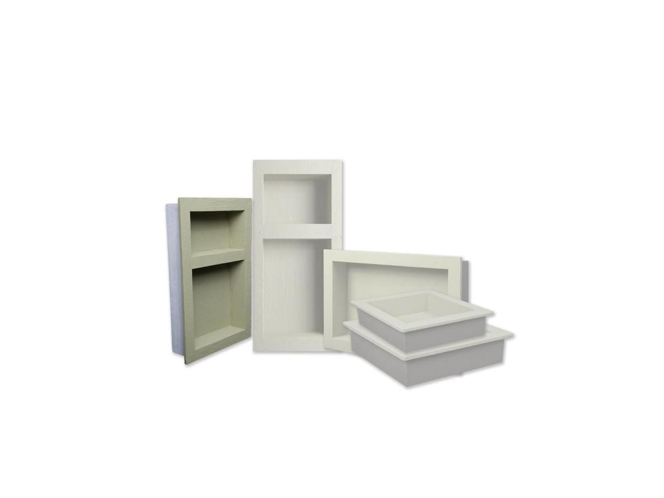 laticrete - hydro ban preformed niche wide combo 12" x 12" and 12" x 6" 1 laticrete - hydro ban preformed niche wide combo 12" x 12" and 12" x 6"