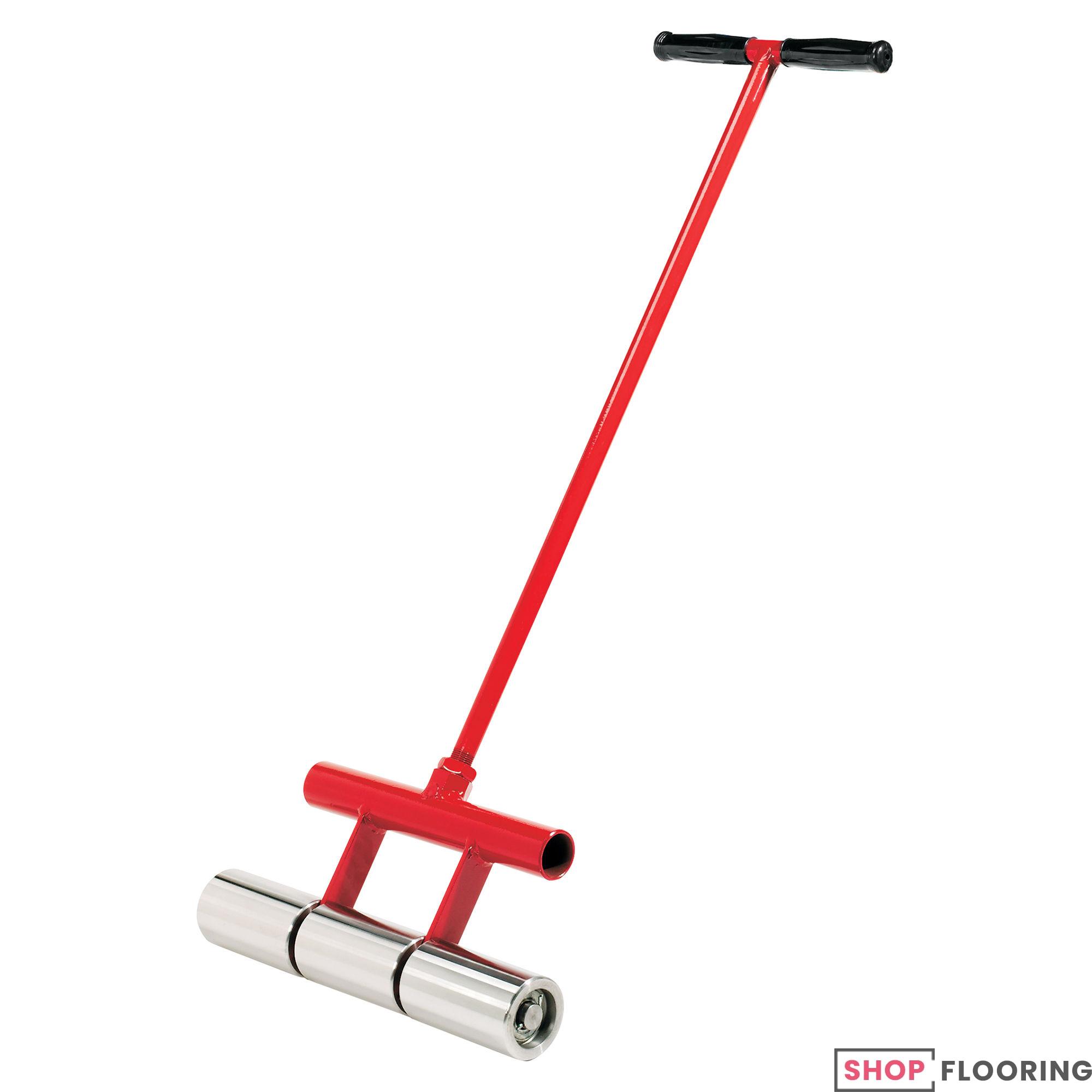 roberts - 35 lb. vinyl & linoleum flooring roller 1 roberts - 35 lb. vinyl & linoleum flooring roller