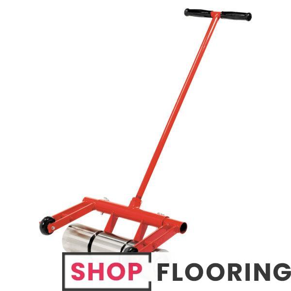 Roberts - 75 lb. Vinyl and Linoleum Floor Roller with Transport Wheels