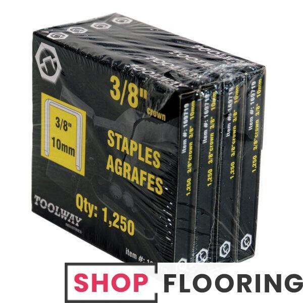 Toolway - Crown Staples 3/8" x 3/8" (Pack of 5000)