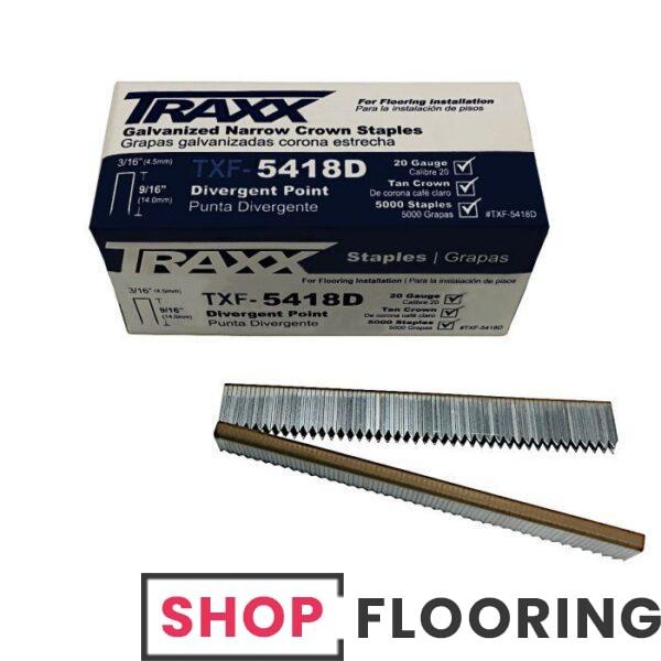 Traxx - Divergent Staples 9/16" (Pack of 5000)