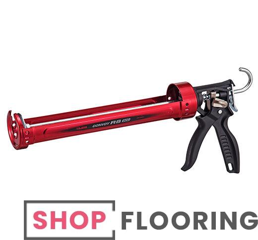 Tajima - Convoy RS ratio switchable high-thrust rotary caulk gun - 940g / 33oz.