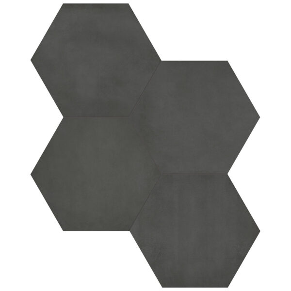 Anatolia - Floor Tile Form Graphite Matte 7" x 7-3/4"