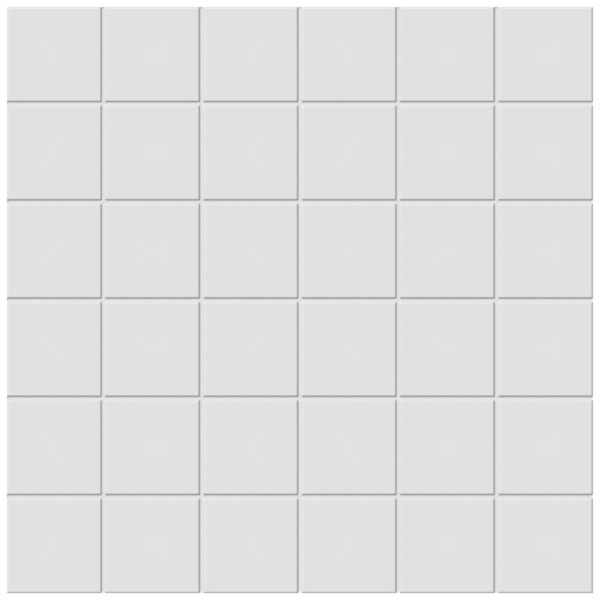 Mosaic Tile Soho Gallery Grey Matte 12" x 12"