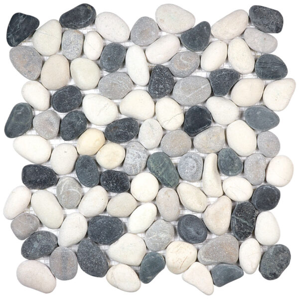 Anatolia - Natural Stone Mosaic Zen Tranquil Cool Blend P…