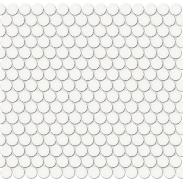 Mosaic Tile Soho Canvas White Matte 11" x 12"