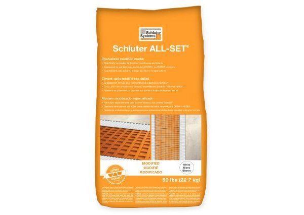 Schluter - ALL-SET Modified Thin-Set Mortar White 50 lb