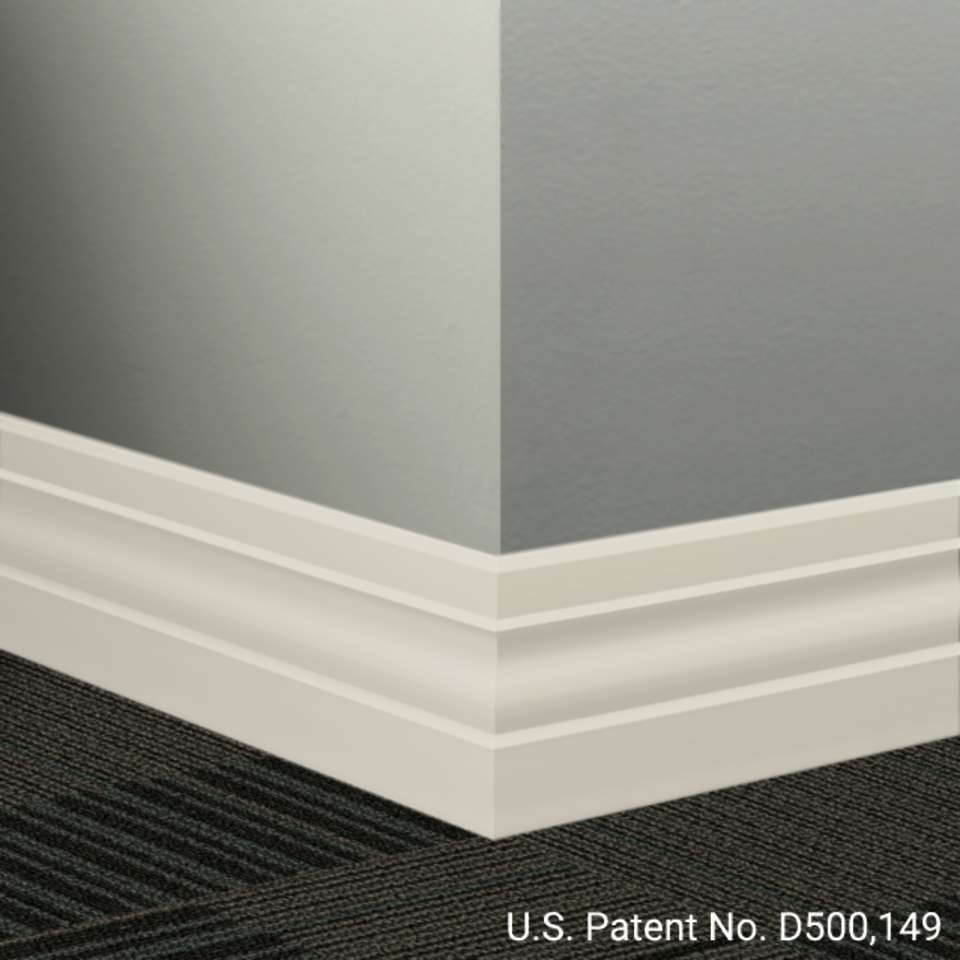 tarkett - millwork wall finishing system - mw 27 k ambassador 4" #27 mist - wallbase 8' (pack of 6) 1 tarkett - millwork wall finishing system - mw 27 k ambassador 4" #…