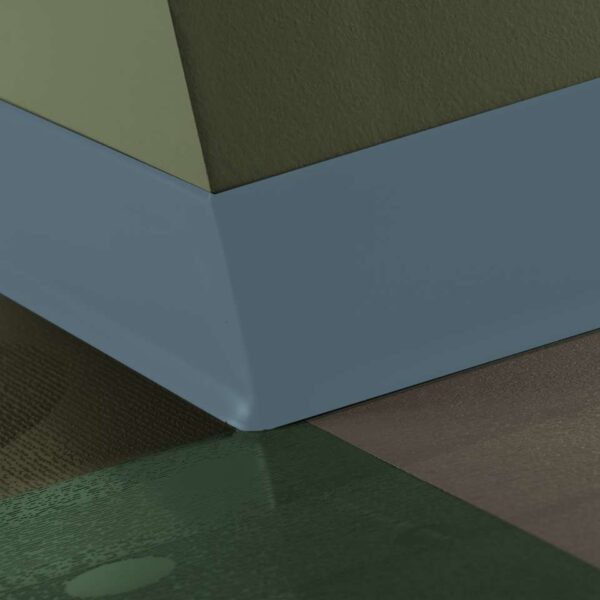 Tarkett - Traditional Vinyl 1/8" (Type TV) - 4" #58 Windsor Blue - W…