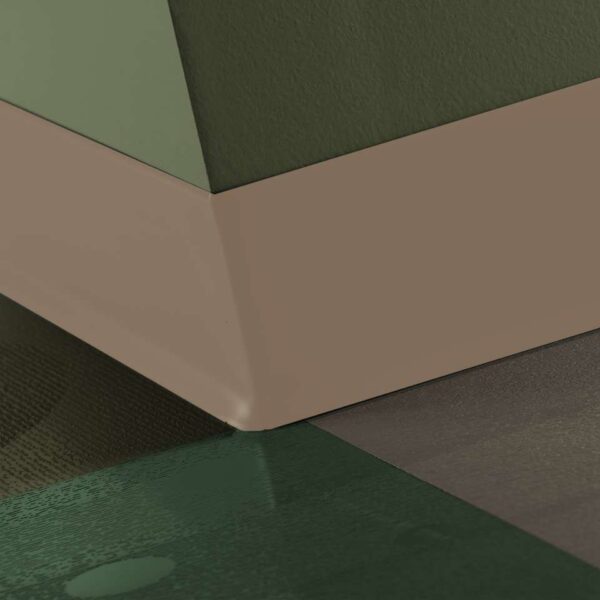 Tarkett - Traditional Vinyl 1/8" (Type TV) - 4" #TA1 Tannery - Wallb…