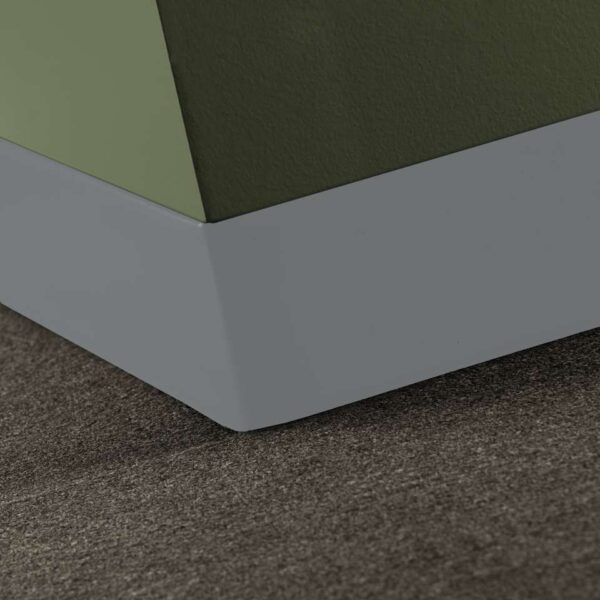 Tarkett - Traditional Vinyl 1/8" (Type TV) - 4" Toeless #TG2 Shark Fi…