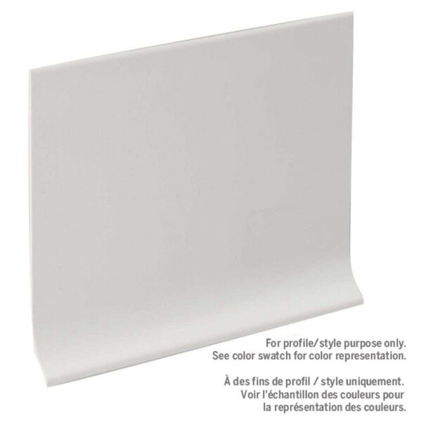 M-D PRO - Rubber Wall Base Coil #060 Taupe 6" x 120'