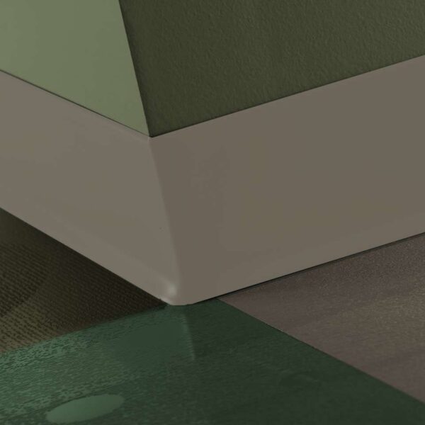 Tarkett - Traditional Vinyl 1/8" (Type TV) - 4" #281 Grizzly - Wallbas…