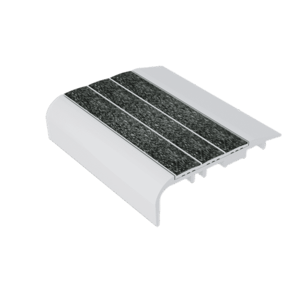 Kinesik - Ecoglo C5-N20 Carpet Stair Nosing with Black An…