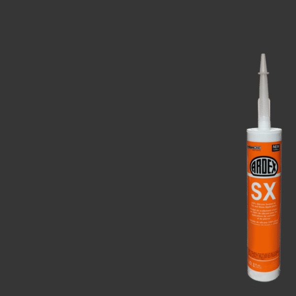 Ardex - SX 100% Silicone Sealant for Tile & Stone - Black Licori…