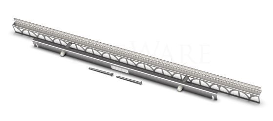 TileWare - rough-In' ADA 18" Grab Bar Z Fastener