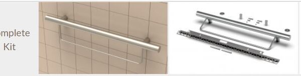 TileWare - Comb. Straight Bar 24 Cont Rub Bre Kit