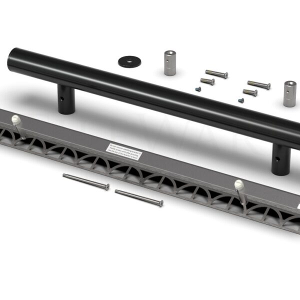 TileWare - Straight Grab Bar Victoria Series ADA Matte Bla…