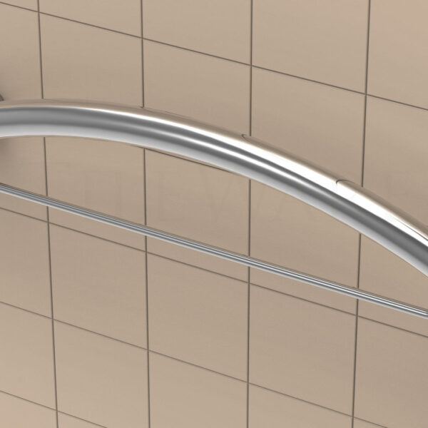 TileWare - Combination Curved Grab Bar Victoria Seri…