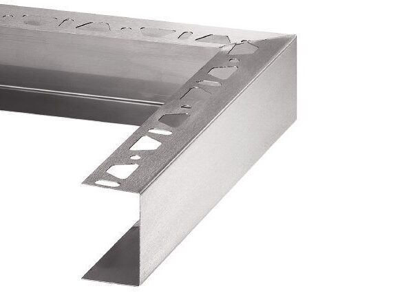 Schluter - KERDI-BOARD-ZC Outside Corner 90° - Brushed …