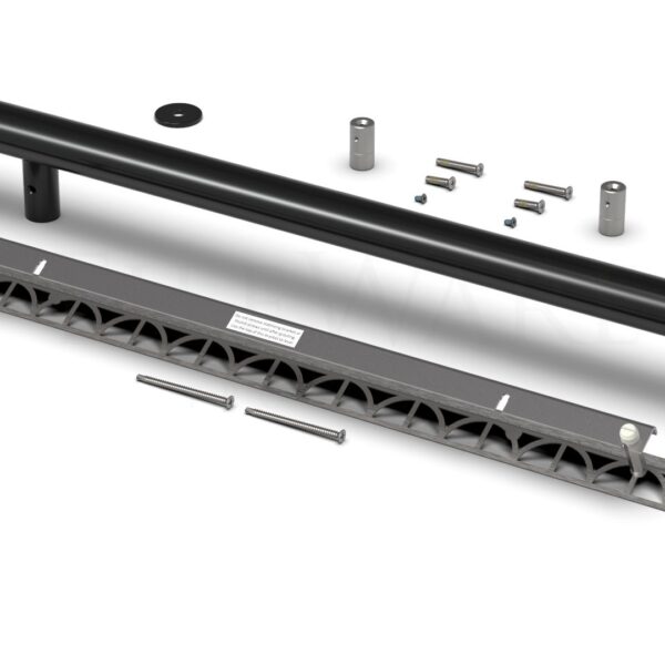 TileWare - Straight Grab Bar Victoria Series ADA Matte Bla…