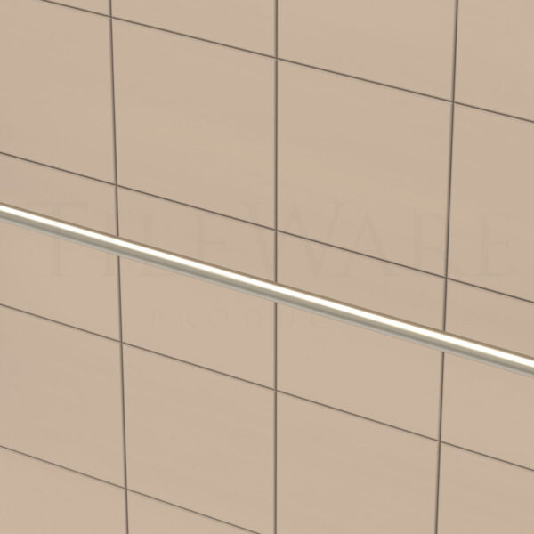 TileWare - Towel Bar Promessa Brushed Nickel Contemporary …