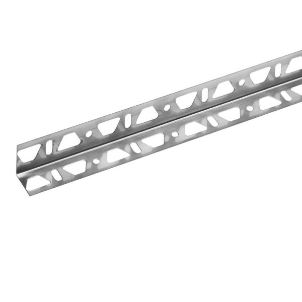 Schluter - KERDI-BOARD-ZW Angle Profile - Stainless Ste…