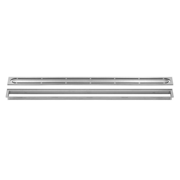 Schluter - KERDI-LINE Linear Floor Drain with Pure Grate Design - B…