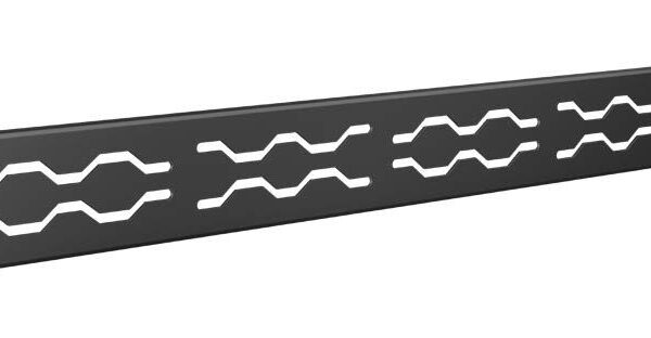 Fusion - Linear Shower Grate Stainless Steel Black 2-1/2" x 42"
