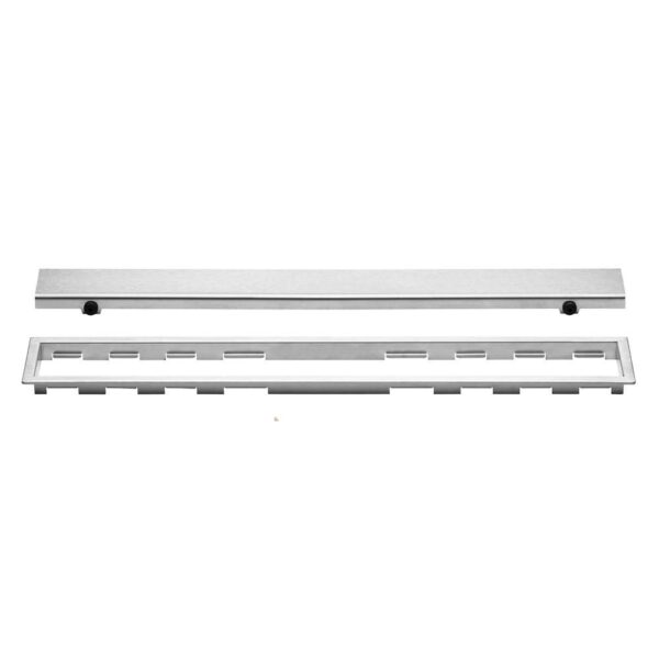Schluter - KERDI-LINE Linear Floor Drain with Solid Grate Design - B…