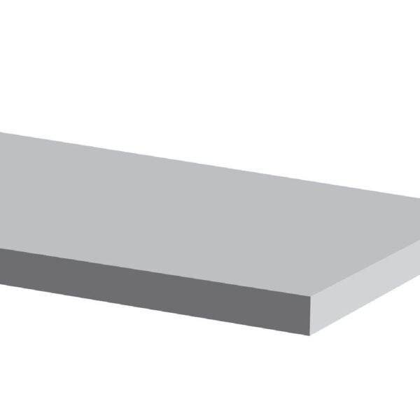 Fusion - Shower Jamb Quartz Polished Arctic White 6" x 108" - 15.9 …