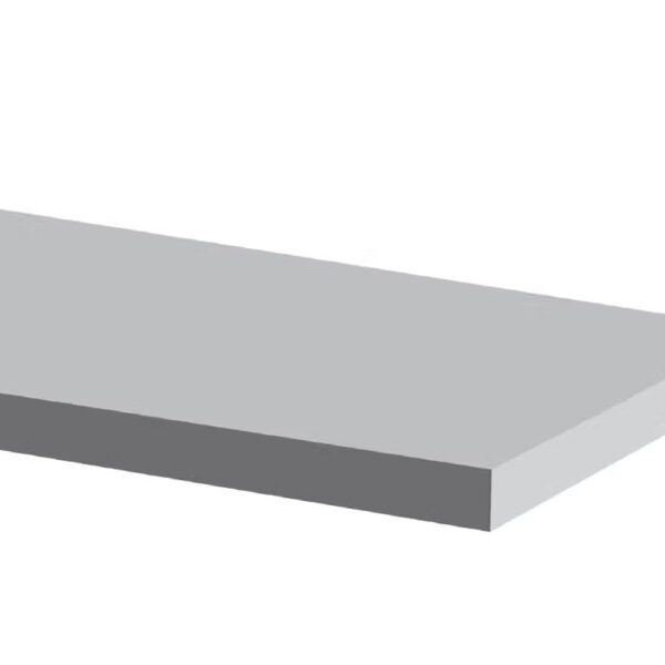 Fusion - Artificial Stone Shower Jamb 108" x 6" x 5/8" : Sky Grey