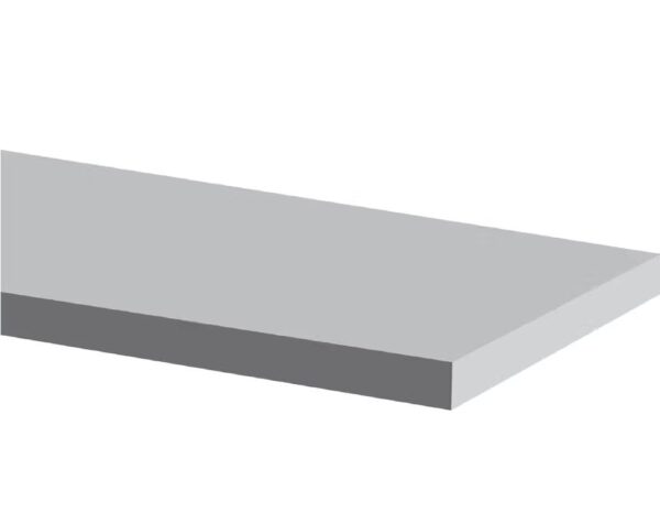 fusion - artificial stone shower jamb 76" x 6" x 5/8" : atlantic grey