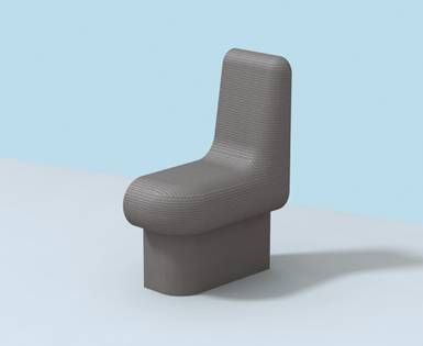 Wedi - Shower Bench Sanoasa Comoda Left End R=200 11-3/16" x 2…