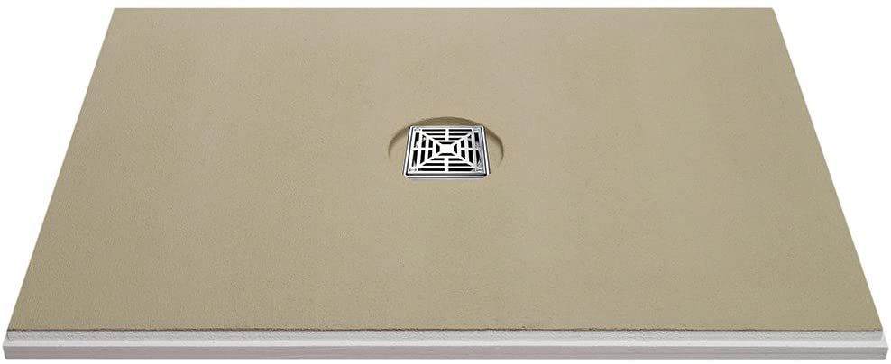 laticrete - hydro ban pre-sloped shower pan with center drain abs 48" x 48" 1 laticrete - hydro ban pre-sloped shower pan with center draiā¦