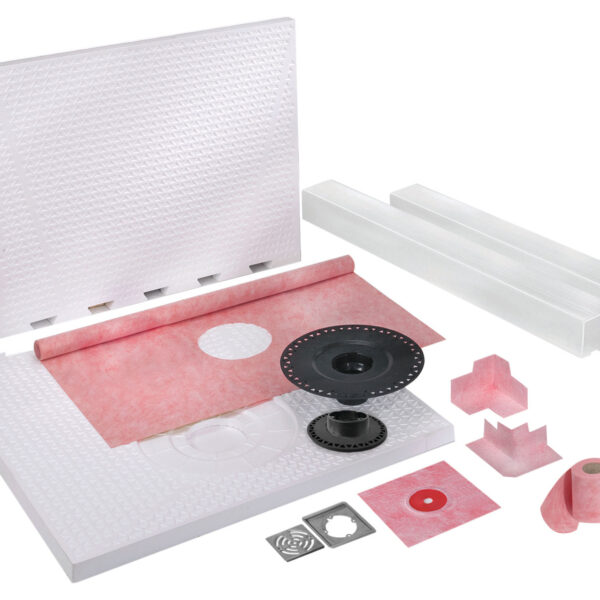 Prova - Shower System Prefabricated Sloped Pan Off-Set ABS Drai…